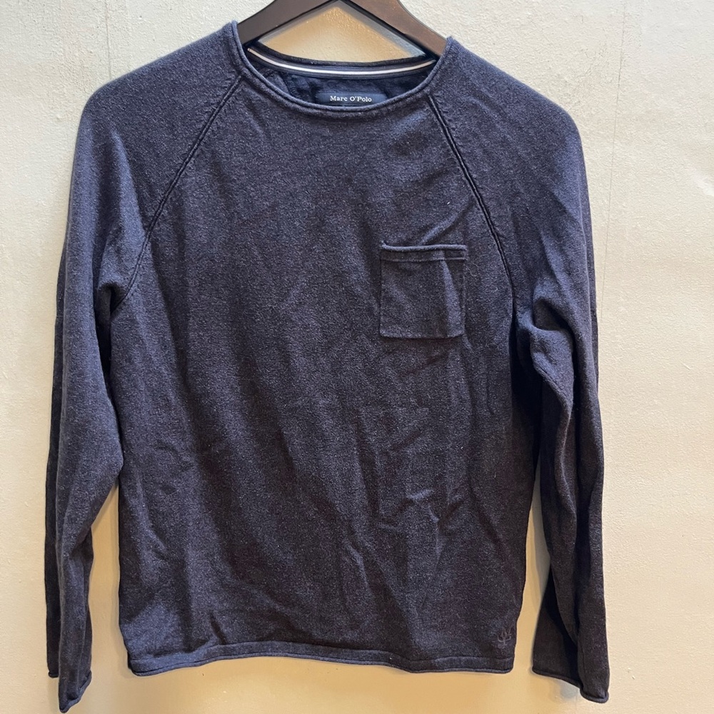 Marc O’polo knit long sleeved charcoal crewneck size Small - Picture 11 of 11